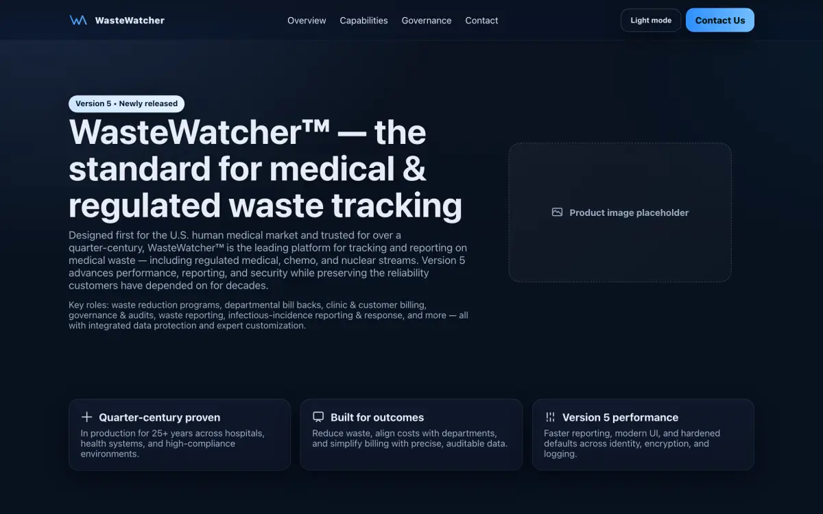 WasteWatcher website